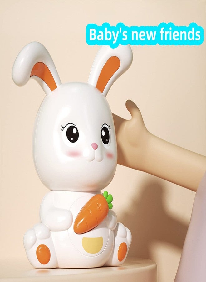 Jaugufiy Cute Cartoon Rabbit Piggy Bank，Bunny Piggy Bank for Kids, Unbreakable Rabbit Coin Bank, Rabbits Saving Money Banks, Creative Coin Box Money Birthday Gift for Boys Girls - Image 4